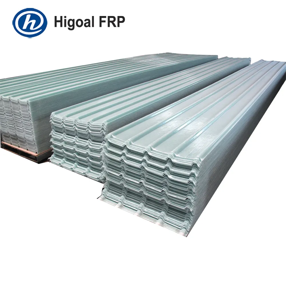 FRP daylighting sheet corrugated roof panel fiberglass material