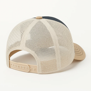 قبعة شبكية مخصصة بخمسة ألواح مع شعار مطرز، قبعة رياضية قطنية للحيوانات، أسلوب صيفي عصري للاستخدام الخارجي - Product Image 4