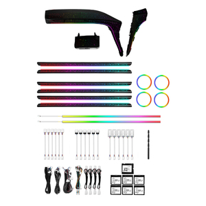 Luz Ambiental RHD para Toyota Alphard Serie 20 2008-2015, Accesorios de Actualización de Iluminación Interior - Product Image 1