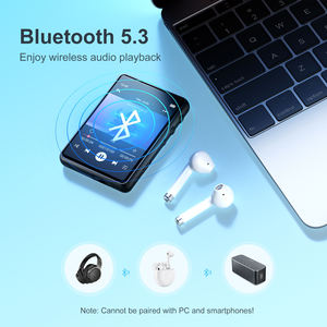 Reproductor MP3 con Pantalla Táctil Completa de 2.8 Pulgadas, BT 5.0, 32GB, Aleación de Zinc, Audio sin Pérdidas, Altavoz Integrado, Batería de +20H, Radio FM, Grabadora - Product Image 4