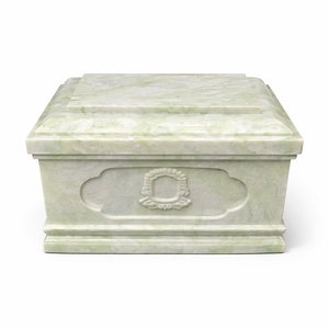 Urna Funeraria in Pietra di Alta Qualità Stile Europeo, Urna Cineraria Artigianale in Marmo per Adulti, Contenitore Sigillato per Ceneri, <span class=keywords><strong>Omaggio</strong></span> Commemorativo per i Propri Cari - Product Image 1