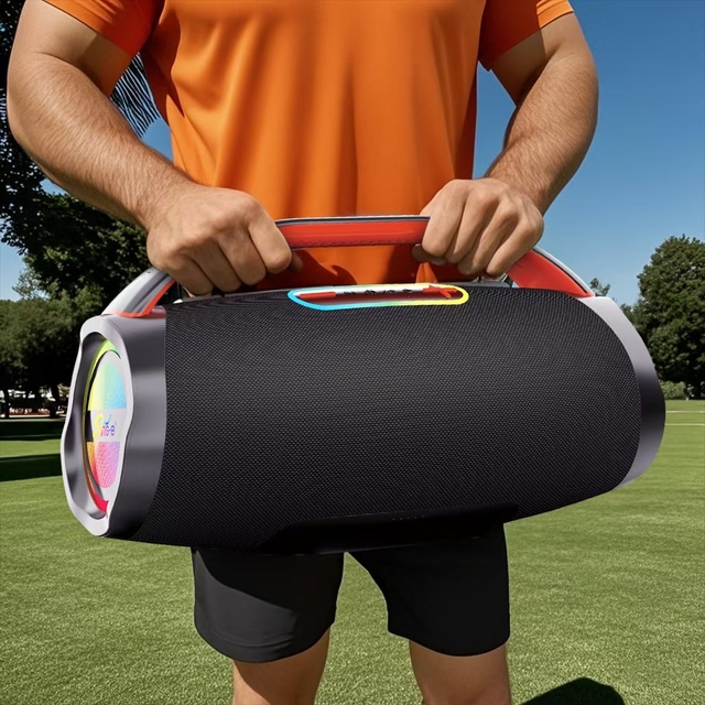 ZQS-X7X 100W 448mm Wireless Portable Speaker Microphone Speaker 3 BT Sound Strong Subwoofer Outdoor Waterproof