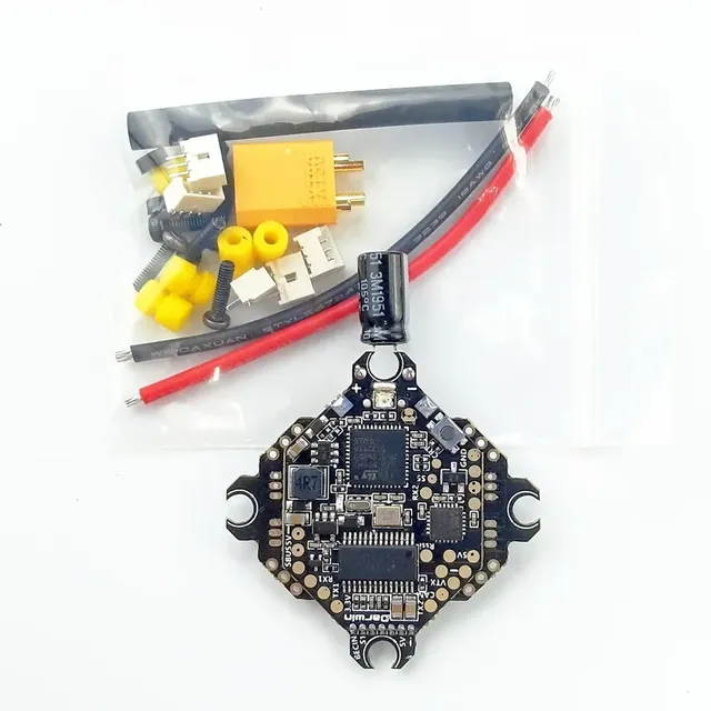 FPV F411 AIO Flight Controller for RC Drone FPV Racing 15A OSD BEC BL_S 1-3S 4In1 ESC Blheli_S Betaflight F4 Accessories
