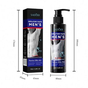 Crème <span class=keywords><strong>dépilatoire</strong></span> pour les aisselles, les mains, le corps et les jambes, crème <span class=keywords><strong>dépilatoire</strong></span> instantanée pour hommes, <span class=keywords><strong>mousse</strong></span>, marque privée SADOER - Product Image 6