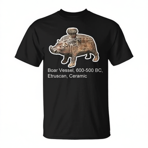 T-shirt tendance Meme pour les passionnés de chasse au sanglier – Produit promotionnel - Product Image 2