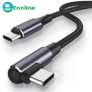 EONLINE PD 60W/100W USB C to USB Type C 케이블 Xiaomi Redmi Note 8 Pro 빠른 충전 4.0 MacBook Pro 데이터 용 고속 충전