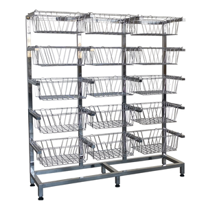 Custom 304 Stainless Steel Storage <b>Rack</b> Heavy Duty Hospital Shelving Unit Laboratory Storage Shelf - Product Image 1