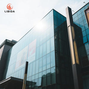 Coût <span class=keywords><strong>de</strong></span> l'aluminium en verre Low-E, système <span class=keywords><strong>de</strong></span> murs rideaux-Prix <span class=keywords><strong>de</strong></span> l'hôtel <span class=keywords><strong>de</strong></span> luxe par m² - Product Image 1