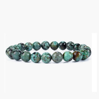 Bracelet en perles de cristal naturel Améthyste Quartz Rose Turquoise Onyx Agate pour femmes hommes 6mm 8mm 10mm perles de cristal rondes