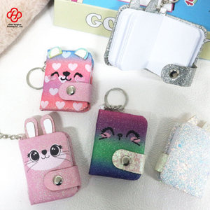 Portachiavi con Mini ciondolo cartone animato taccuini appiccicosi studenti carini libri da regalo portatili - Product Image 2