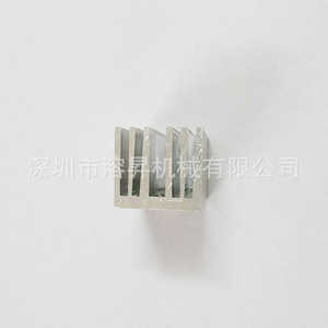 Dissipateur thermique en aluminium Melt Eruption, alliage 6063, taille personnalisée, refroidisseur d'alimentation - Product Image 3
