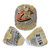 Personnalisé N BA 2016 Cleveland Cavs Championship Ring Lebron James et Kyrie Irving MVP Champions Ring Box Trophy Basketball