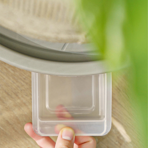 Plateaux de transport ronds en plastique blanc et gris durables pour pots de fleurs, avec <span class=keywords><strong>roulettes</strong></span>, pour intérieur et extérieur, vente en gros - Product Image 4