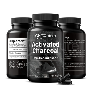 Compléments Détox CHTNature 100% Extrait <span class=keywords><strong>de</strong></span> Coques <span class=keywords><strong>de</strong></span> Noix <span class=keywords><strong>de</strong></span> Coco en Poudre Capsules <span class=keywords><strong>de</strong></span> <span class=keywords><strong>Charbon</strong></span> Actif - Product Image 1