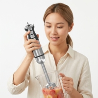 Mixeur Plongeant Multifonctionnel 1500W avec Corps Amovible, Moteur DC en Cuivre Pur, Boîtier en Acier Inoxydable – Idéal Cuisine et Hôtellerie