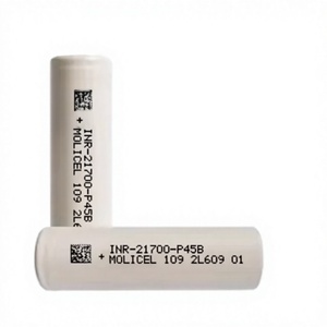 แบตเตอรี่ลิเธียมไอออนแบบชาร์จได้ Molicel Inr 21700 P45b 5000mAh สำหรับอุปกรณ์เสริม S - Product Image 1