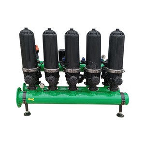 Filtro de disco de plástico autolimpiable automático para riego por goteo de jardín agrícola sistema separador de riego agrícola - Product Image 6