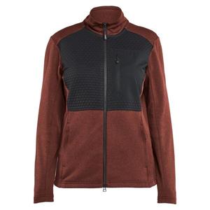 BLAKLADER - 354925335999XXL Sudadera mujer cremallera completa Rojo quemado/negro-EAN 7330509960332 WORK HOODIES - Product Image 1