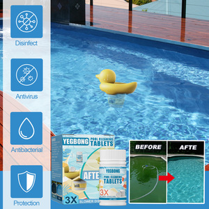 Detergente en Polvo Efervescente Instantáneo Ecológico con 80% de Contenido Activo para Limpieza de Baños, Piscinas y Aguas Termales, Elimina el Óxido - Product Image 2