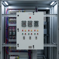Armoire de Commutation Basse Tension OEM CFDIP54RAL7035 en Acier au Carbone, Coffret Électrique 380V, Panneau de Contrôle de Distribution d'Énergie