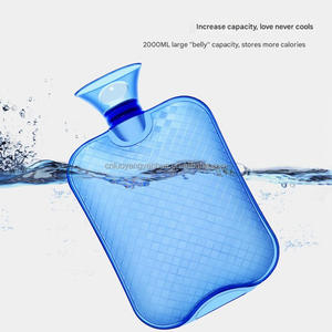 Compresa fría y caliente <span class=keywords><strong>de</strong></span> PVC transparente Botella <span class=keywords><strong>de</strong></span> <span class=keywords><strong>agua</strong></span> caliente Cuello Hombro Alivio del dolor Mano <span class=keywords><strong>Pies</strong></span> Calentador <span class=keywords><strong>Bolsa</strong></span> <span class=keywords><strong>de</strong></span> <span class=keywords><strong>agua</strong></span> caliente - Product Image 5