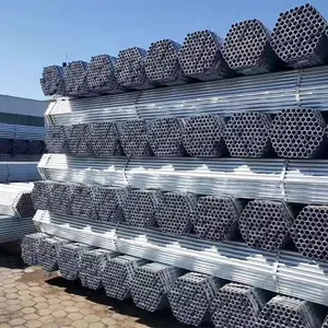 Scaffolding Tubes Bs1139 Galvanized Steel Pipe Carbon Steel Pipe Pre-galvanized Round Scaffold Tube Erw Steel Pipes