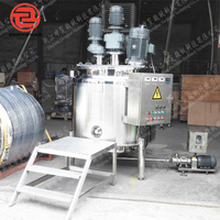 Machine multifonctionnelle de fabrication de ghee SUS304 Volume de baril Robot de cuisine liquide Agitateur à palettes Noyau de moteur Équipement de mélange élevé
