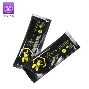 Yixing Food Plastic Custom Printed 10g 12g 15g 20g Honey Sachet For Stick Honey Packing Honey Bee Roll Films