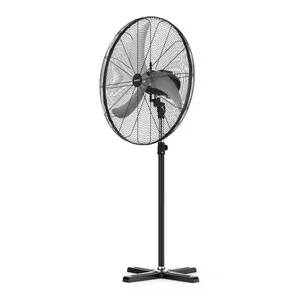 Laag Verbruik Dwarsbasis 750Mm 30 Inch Voetstuk Industriële Staande Ventilator