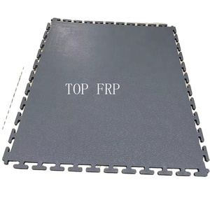 Baldosas de Vinilo Industriales Antideslizantes de PVC, Encajables, de 500x500 mm de Grosor, para Uso en Interiores, Garajes y Gimnasios - Product Image 1