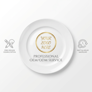 Service de table en porcelaine de luxe avec bordure dorée, 24 pièces, <span class=keywords><strong>vaisselle</strong></span> en porcelaine fine <span class=keywords><strong>blanche</strong></span> pour mariage élégant et dîner royal - Product Image 3