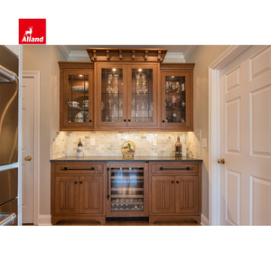 AllandCabinet American Framed Flush Inset Armarios de cocina Diseño de dos tonos Gabinetes de cocina de madera maciza con panel de puerta empotrada - Product Image 3