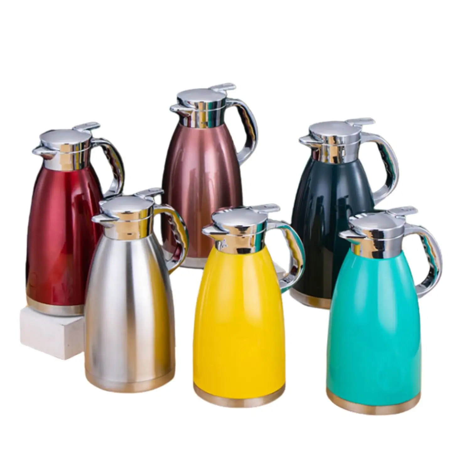Water Jug Thermal Insulated Pots Restaurant Insulated Stainless Steel 2l Hot Tea Water Bottle Thermos Kettle Vacuum Flask