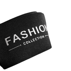 卸売 織りネーム ガーメント カラーラベル 衣類用 カスタム プライベート ブランド名 織布ラベル - Product Image 3