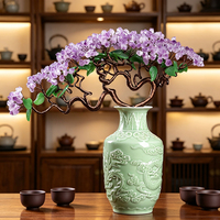 Arbre en cristal Feng Shui artisanal de luxe à prix avantageux pour la décoration intérieure de la maison, à poser sur une table