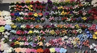 Guirlande de feuilles artificielles en soie, 96 cm de hauteur, toucher réel, longue durée, pour décoration de mariage et de scène de remise de diplôme