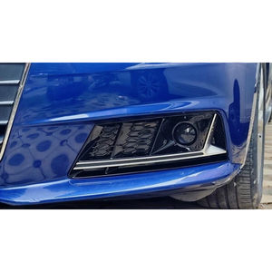 Nueva Cubierta de Marco de Luz Antiniebla ABS, Rejilla de Faro Antiniebla para Audi A4 Non-Sline 2017-2019 NEGRO con Adaptación ACC - Product Image 4