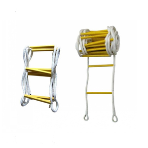 Échelle en <span class=keywords><strong>corde</strong></span> de sauvetage incendie portable en nylon, échelle en <span class=keywords><strong>corde</strong></span> industrielle en nylon - Product Image 5
