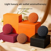 Diffuseur de parfum de luxe pour grille d'aération de voiture, longue durée, parfum léger, cartouche de recharge intégrée, accessoire décoratif, plus de 90 jours