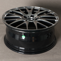 Nuevas Llantas de Aleación de Aluminio Forjado Wangu 5x120 PCD Hyper Black para Chevrolet Cruze, Camaro, Captiva, Spark - 18-22 Pulgadas para Autos de Pasajeros