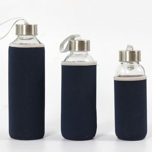 Botella de Agua de Vidrio de 500 ml con Tapa, en Oferta - Product Image 2