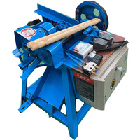 Machine automatique de fabrication de baguettes rondes en bois Machine à fileter le bois Machines à baguettes de balai Ligne de production