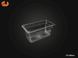 مخصص من البلاستيك الشفاف غير القابل للكسر مقالي طعام للفنادق - Product Image 4