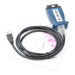Câble de diagnostic OBD2 <span class=keywords><strong>K</strong></span>+DCAN FTDI FT232RL avec bouton poussoir pour les séries 1/<span class=keywords><strong>3</strong></span>/<span class=keywords><strong>5</strong></span>/7 E-Series INPA Outils de diagnostic automobile - Product Image 6
