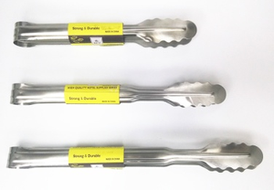 Pinzas <span class=keywords><strong>para</strong></span> Ensalada <span class=keywords><strong>de</strong></span> Acero Inoxidable al por Mayor <span class=keywords><strong>de</strong></span> Fábrica, 9 Pulgadas, 12 Pulgadas, 14 Pulgadas, Aptas <span class=keywords><strong>para</strong></span> Lavavajillas, Antideslizantes, <span class=keywords><strong>Utensilios</strong></span> <span class=keywords><strong>de</strong></span> <span class=keywords><strong>Cocina</strong></span> <span class=keywords><strong>para</strong></span> <span class=keywords><strong>Restaurante</strong></span> - Product Image 5