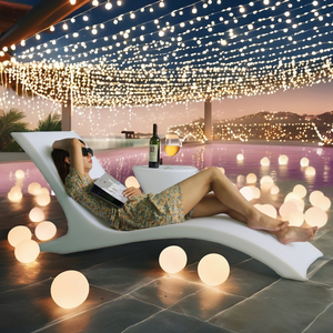 Sdraio da Spiaggia in Offerta, Lettino Prendisole per Esterni, Sdraio per Piscina e <span class=keywords><strong>Hotel</strong></span> - Product Image 1