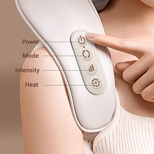 Masajeador de cuello y espalda eléctrico inteligente multifuncional OEM ODM con función de calefacción máquina masajeadora de hombros cervicales - Product Image 3