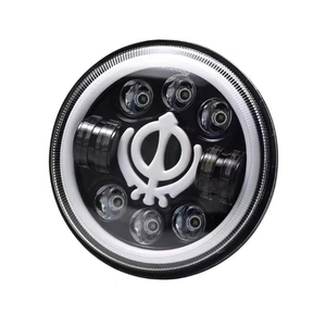 Faro LED Redondo de 7 Pulgadas en Oferta, 12V 60W 6000LM, Ajuste Universal para Ranger, Wranglers JK JL, Grand Cherokee - Product Image 1