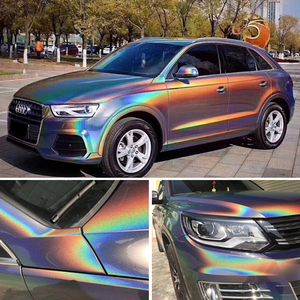 Vinyl Wrap Car Metallic Vinyl Wrap Supplier Matte Gloss Chameleon Chrome Metallic Auto Body Stickers Self Adhesive Vehicle Wrapping Foil Car Vinyl Film