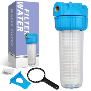<span class=keywords><strong>Filtro</strong></span> <span class=keywords><strong>de</strong></span> <span class=keywords><strong>agua</strong></span> <span class=keywords><strong>de</strong></span> lavadora personalizado, Red <span class=keywords><strong>de</strong></span> limpieza <span class=keywords><strong>de</strong></span> alta presión <span class=keywords><strong>de</strong></span> 10 pulgadas, <span class=keywords><strong>filtro</strong></span> <span class=keywords><strong>de</strong></span> lavadora, <span class=keywords><strong>filtro</strong></span> <span class=keywords><strong>de</strong></span> calentador <span class=keywords><strong>de</strong></span> <span class=keywords><strong>agua</strong></span> <span class=keywords><strong>de</strong></span> <span class=keywords><strong>entrada</strong></span> única - Product Image 1